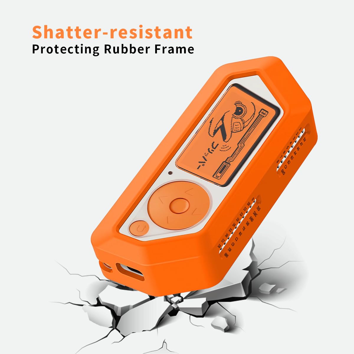 Amazon.co.jp: Orange Flipper Zeroケース ソフトシリコンケース